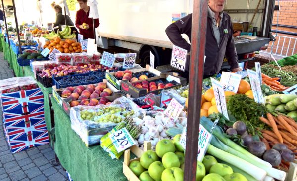 Shepshed Fruit and Veg Market Stall Photo