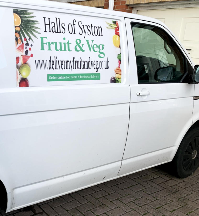 Our Fruit and Veg Delivery Van